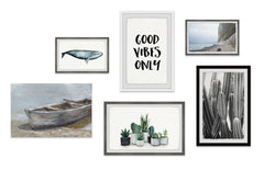 Happy Go Lucky II Hexaptych