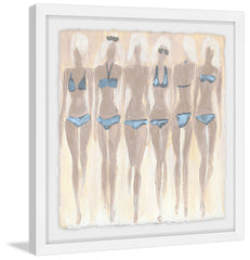 Tiny Blue Bikinis II