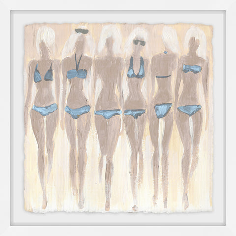 Tiny Blue Bikinis II