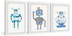 Happy Robot Triptych