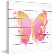 Butterfly Gold Pink