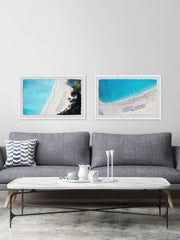 Blue Water Diptych