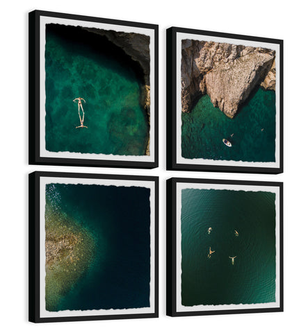 Quiet Coves Quadriptych