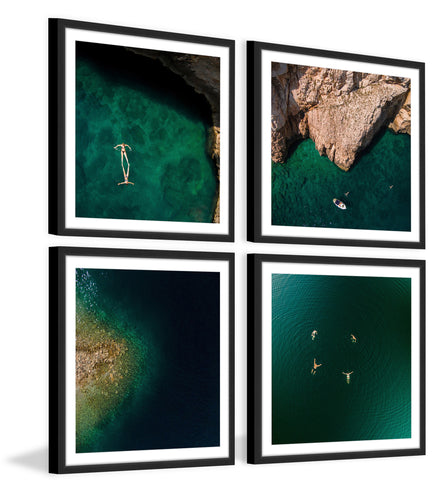 Quiet Coves Quadriptych