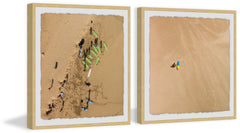Beach Sand Diptych