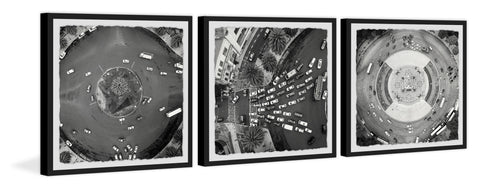 Traffic Circle Triptych