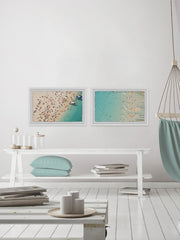 Aerial Beach Views Diptych