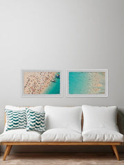 Aerial Beach Views Diptych