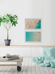 Aerial Beach Views Diptych