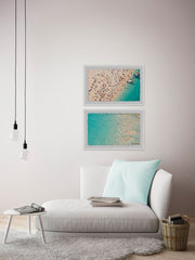 Aerial Beach Views Diptych