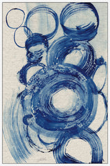 Painted Blue Circles III