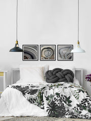 Beige Swirls Triptych