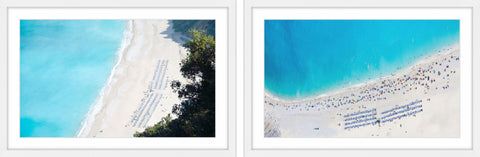 Blue Water Diptych