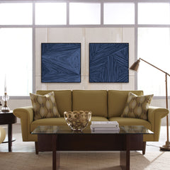 Triangular Patterns Diptych