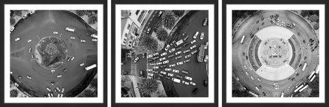 Traffic Circle Triptych