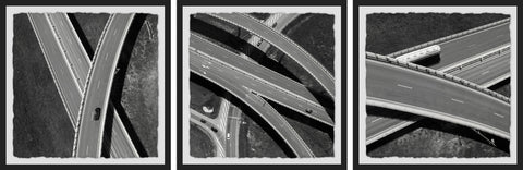 Highway Exchanges Triptych