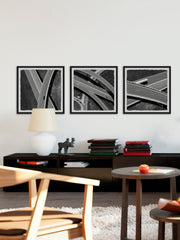 Highway Exchanges Triptych