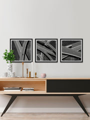 Highway Exchanges Triptych