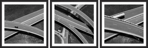 Highway Exchanges Triptych