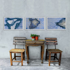 Ice Explosions Triptych