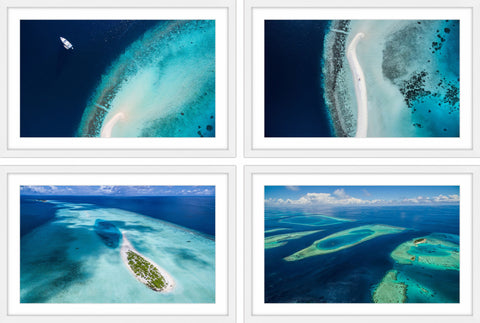 Water from above Quadriptych