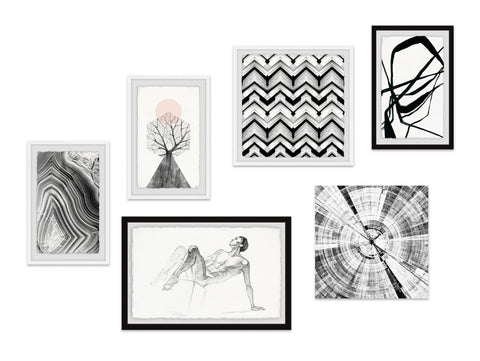 Wondrous Angles Hexaptych