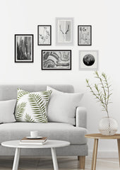 Natural Swerves Hexaptych