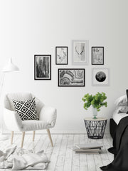 Natural Swerves Hexaptych