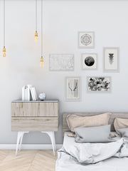 Grey Umbrage Hexaptych