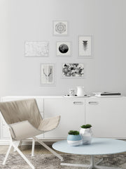 Grey Umbrage Hexaptych