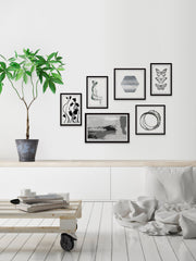 Alluring Patterns Hexaptych