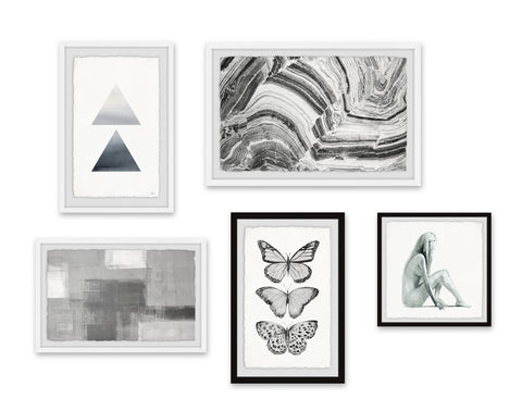 Unconcealed Elegance Pentaptych