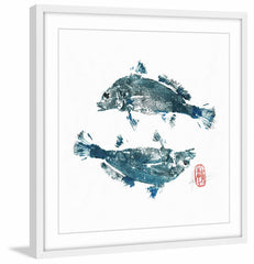 Blue Croakers Go Ying Yang