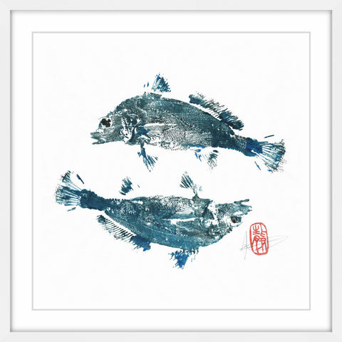 Blue Croakers Go Ying Yang