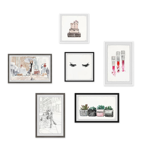 Temperament Hexaptych