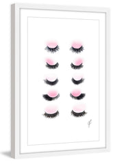 Rows of Lashes