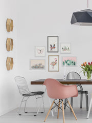 Fleurs Sauvages Hexaptych