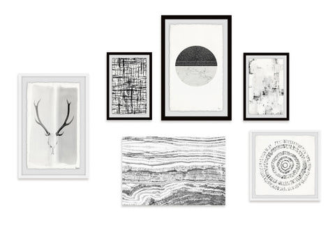 Enigmatic Symbolism Hexaptych