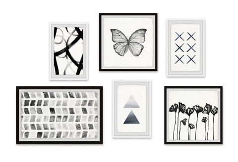 Cosmic Patterns Hexaptych