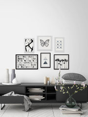 Cosmic Patterns Hexaptych