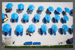 Blue Umbrellas