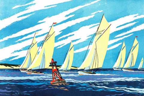Yellow Sailboats