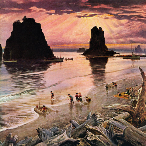 The Beach at Dusk