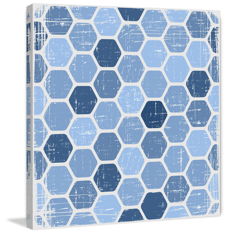 Blue Honeycomb