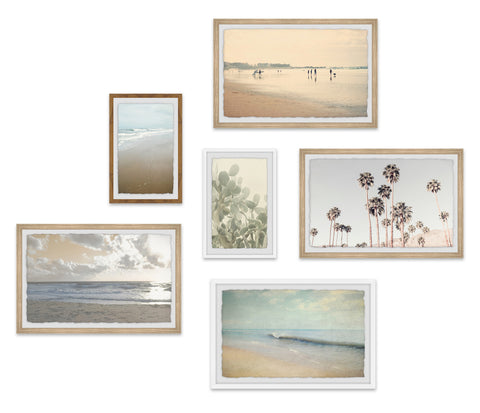 Bronze Rays Hexaptych