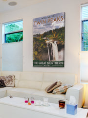 Travel Poster Twin Peaks