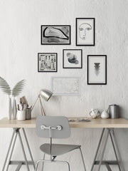 Connect the Lines Hexaptych