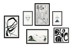 Shades of Shadiness Hexaptych