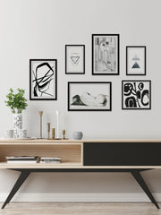 Shades of Shadiness Hexaptych