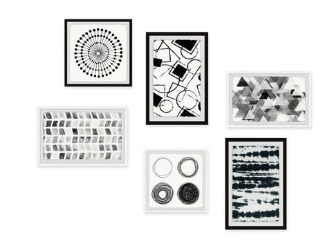 Geometry Galore Hexaptych